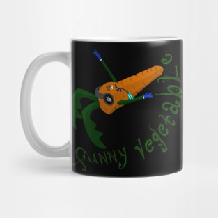 carrot-funny vagetable Mug